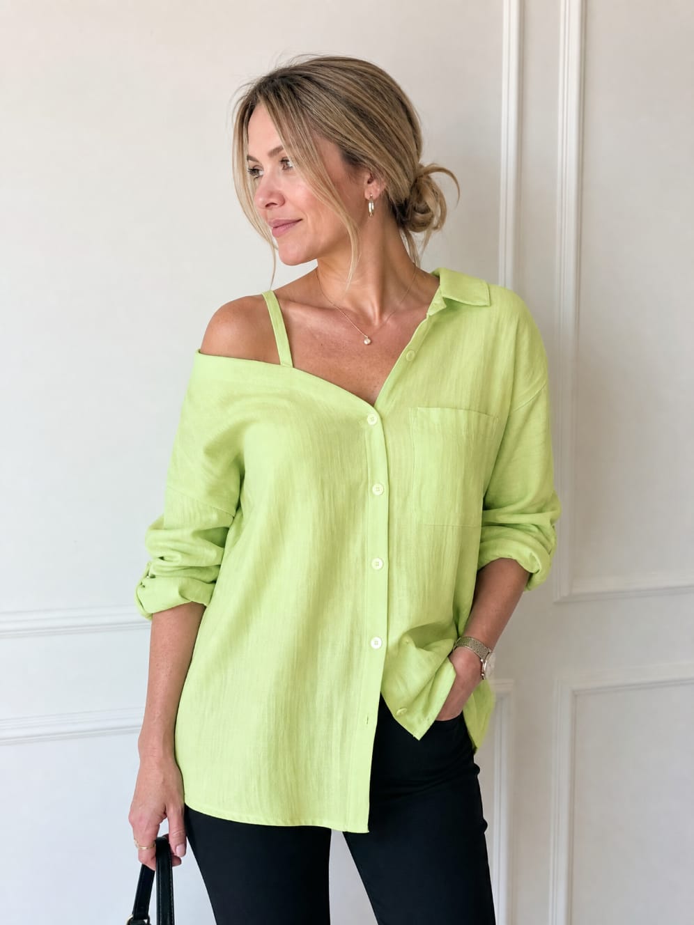 The Off-Shoulder Shirt