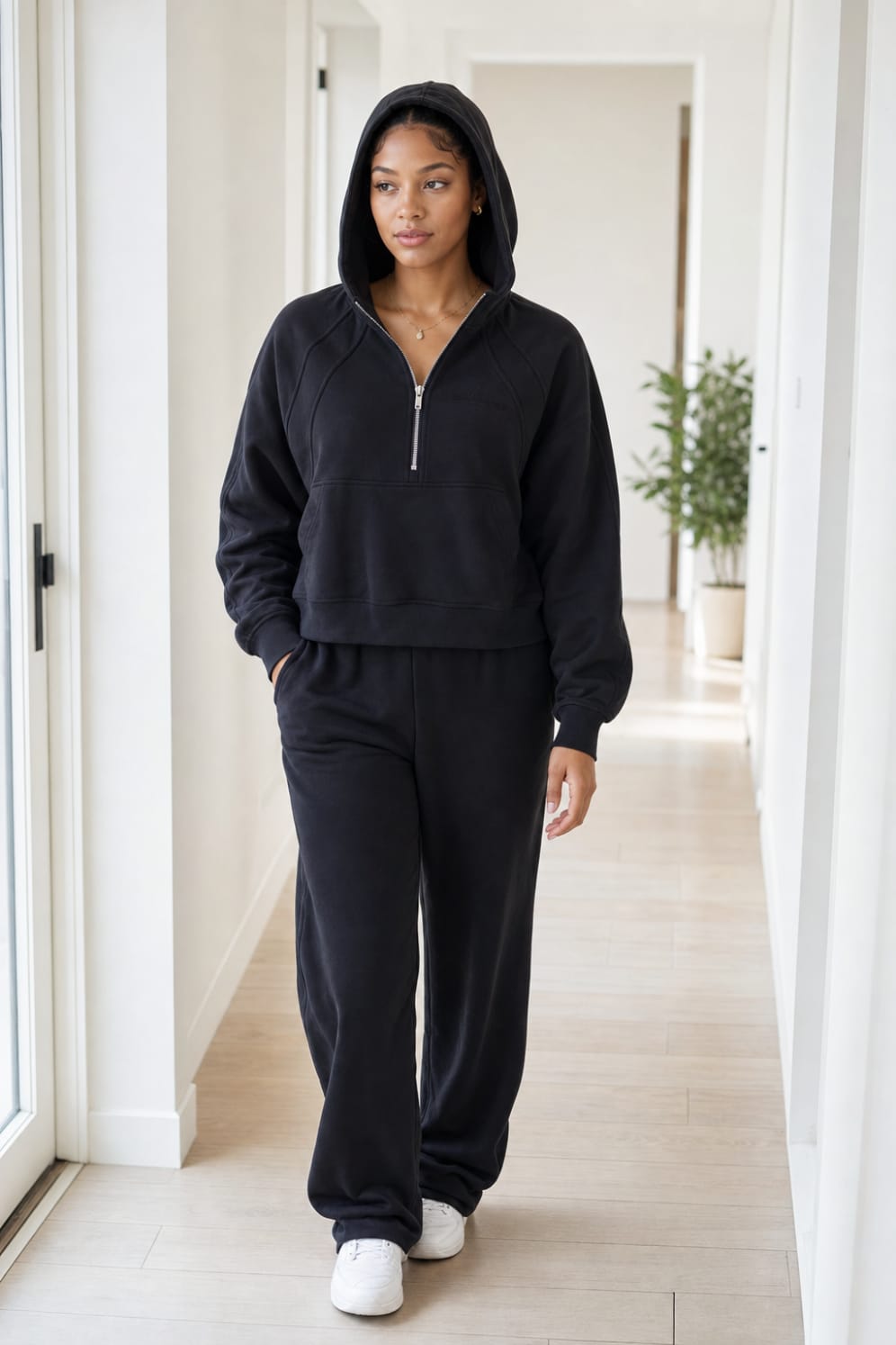 The International Quarter-Zip Hoodie