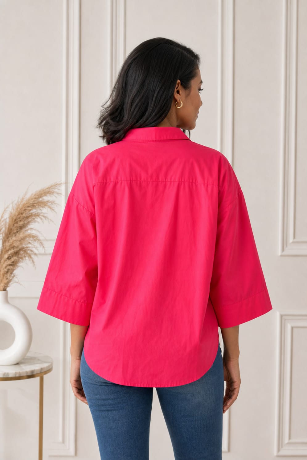 Oversized Shirt - Bebblegum
