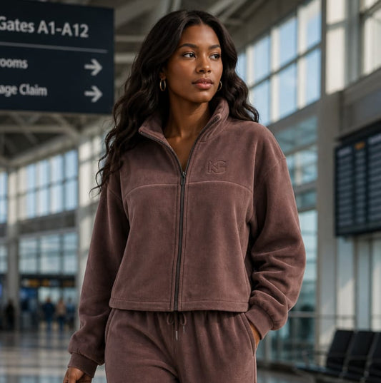 Soft Zip Up Sweatshirt