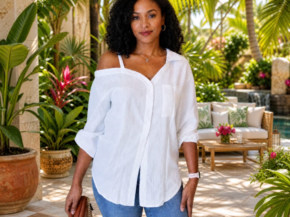 The Off-Shoulder Shirt